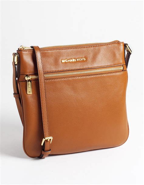 michael kors flat crossbody leather|Michael Kors large crossbody handbags.